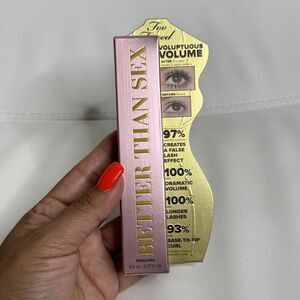 NEW Too Faced Black Better Than Sex Mascara Volume FULL SIZE 8ml / 0.27 fl